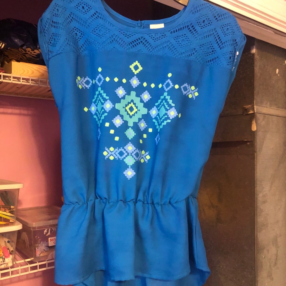 Blue blouse